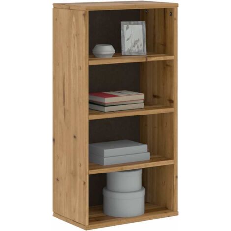 Side Cabinet ODDA 40x24x79 cm Solid Wood Pine vidaXL (1/5)