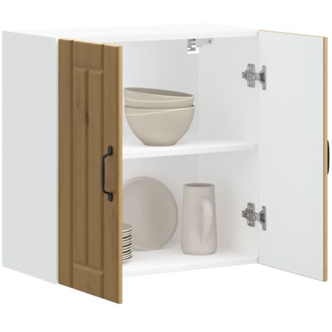 Kitchen Wall Cabinet Lucca Artisan Oak Engineered Wood vidaXL