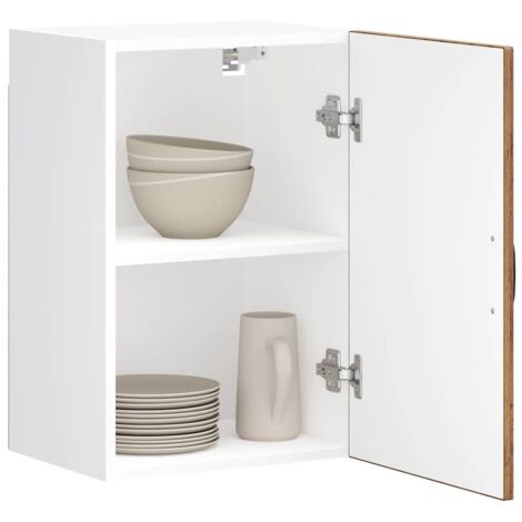 Kitchen Wall Cabinet Lucca Old Wood Engineered Wood vidaXL