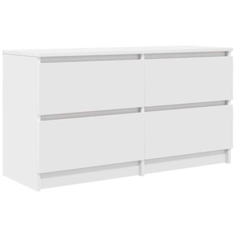TV Cabinet White 100x35x54 cm Engineered Wood vidaXL