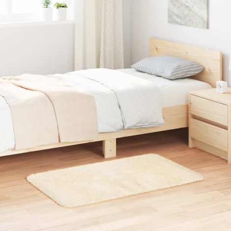 Shaggy Rug High Pile NAVARRA Cream 60x100 cm Polyester vidaXL