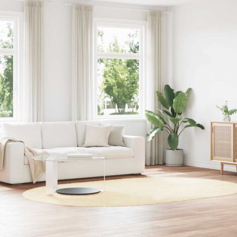 Shaggy Rug High Pile NAVARRA Cream 300x200 cm Polyester vidaXL