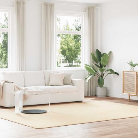 Shaggy Rug High Pile NAVARRA Cream 240x340 cm Polyester vidaXL