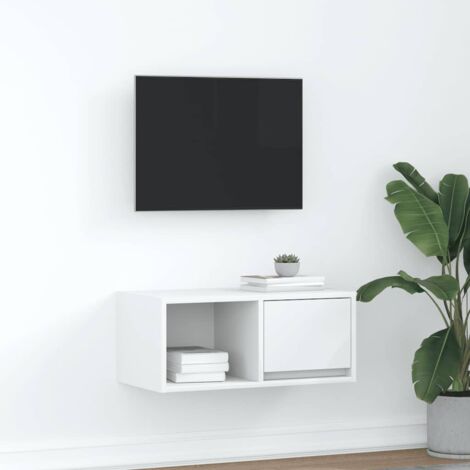 TV Cabinet White 60x31x25.5 cm Engineered Wood vidaXL (1/5)