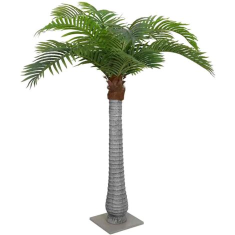 Artificial Palm Tree 15 Leaves 200 cm Green vidaXL