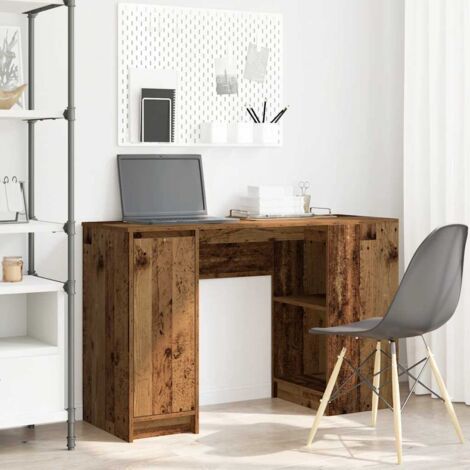 Desk Old Wood 120x42x76 cm Engineered Wood vidaXL (1/5)
