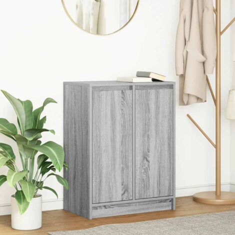 Sideboard Grey Sonoma 57x34x76 cm Engineered Wood vidaXL