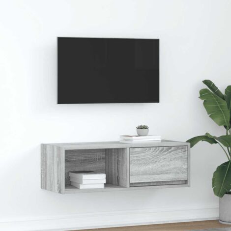 TV Cabinet Grey Sonoma 80x31x25.5 cm Engineered Wood vidaXL