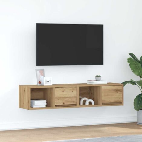TV Cabinets 2 pcs Artisan Oak 60x31x25.5 cm Engineered Wood vidaXL
