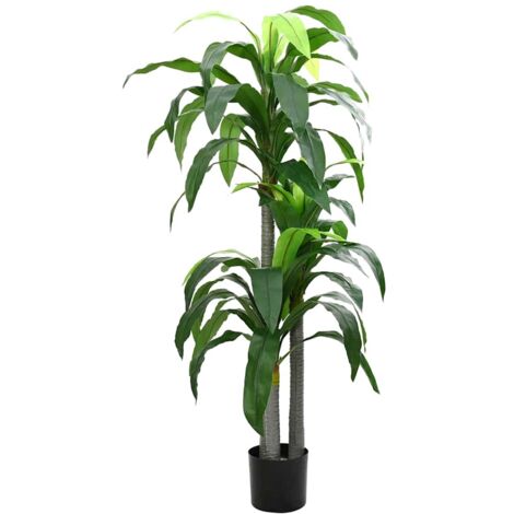 Artificial Dracaena Tree 36 Leaves 180 cm Green vidaXL