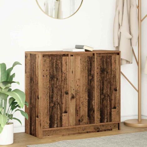 Sideboard Old Wood 85x34x76 cm Engineered Wood vidaXL