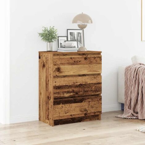 Sideboard Old Wood 60x35x76 cm Engineered Wood vidaXL (1/5)