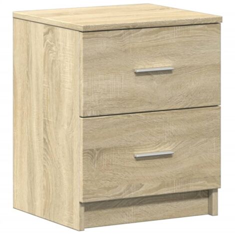Bedside Cabinet with 2 Drawers Sonoma Oak 40x36x50 cm vidaXL (1/5)