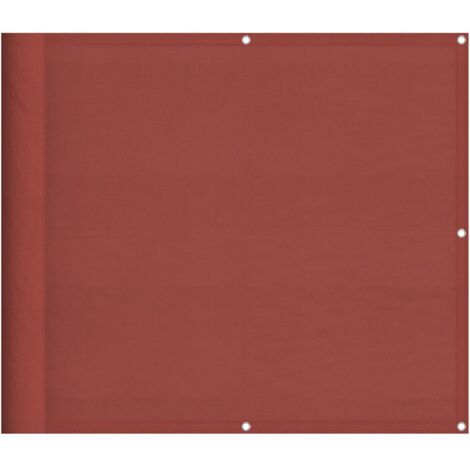 Balcony Screen Terracotta 90x700 cm 100% Polyester Oxford vidaXL