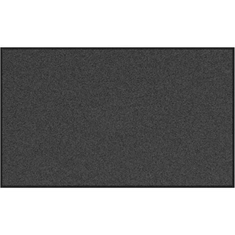 Doormat Anthracite and Black 90 x 150 cm vidaXL
