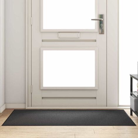Doormat Anthracite and Black 90 x 150 cm vidaXL