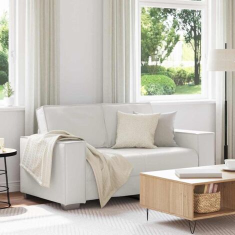 vidaXL Sofa Chair White 160 x 78 x 84 cm Artificial Leather