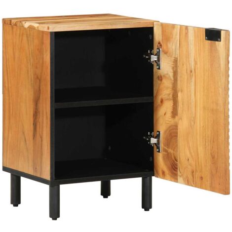 Bathroom Cabinet Brown 38 x 33.5 x 58 cm Solid Acacia wood vidaXL (1/5)