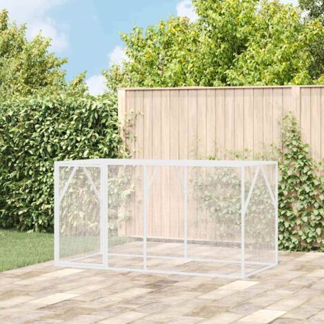 Bird Cage Anthracite 208 x 102 x 108 cm Galvanised steel vidaXL