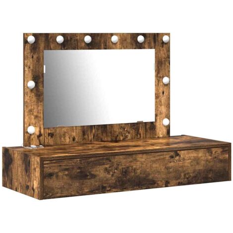 Dressing Table Brown 100 x 40 x 70 cm Engineered wood vidaXL