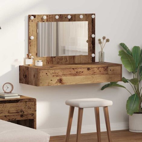 Dressing Table Brown 100 x 40 x 70 cm Engineered wood vidaXL