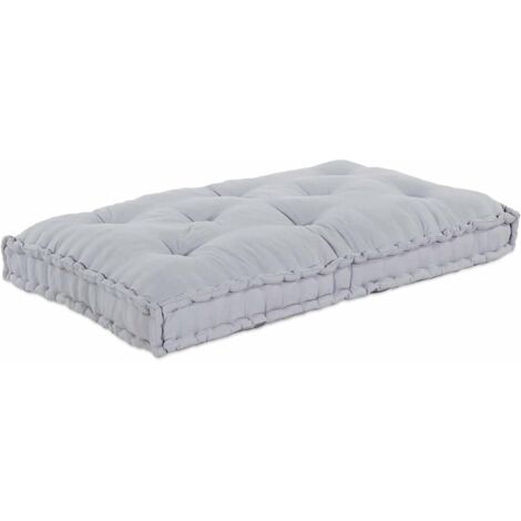 Sofa Cushion Grey 120 x 80 x 12 cm Fabric vidaXL