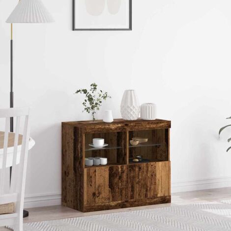 Sideboard Brown 81 x 37 x 67 cm Engineered wood vidaXL (1/5)