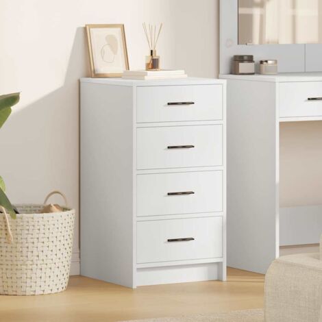 Sideboard with Drawer White 40 x 41 x 75 cm Engineered wood vidaXL (1/5)
