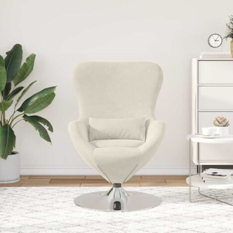Arm Chairs, Recliners & Sleeper Chairs Cream Standard Fabric vidaXL