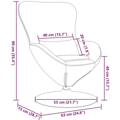 Egg Chair Taupe Fabric vidaXL