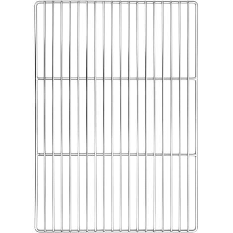 vidaXL Grill Grate Silver 50 x 35 cm Stainless Steel (1/5)