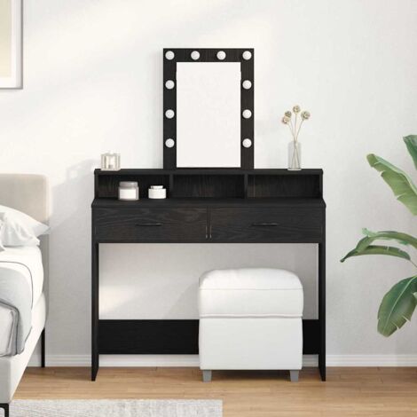 Dressing Table Black 100 x 41 x 140 cm Engineered wood vidaXL (1/5)