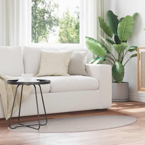 Rug Folding HUARTE Sand 80 x 150 cm Polyester vidaXL