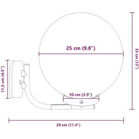 Outdoor Wall Light Silver Stainless Steel IP44 vidaXL