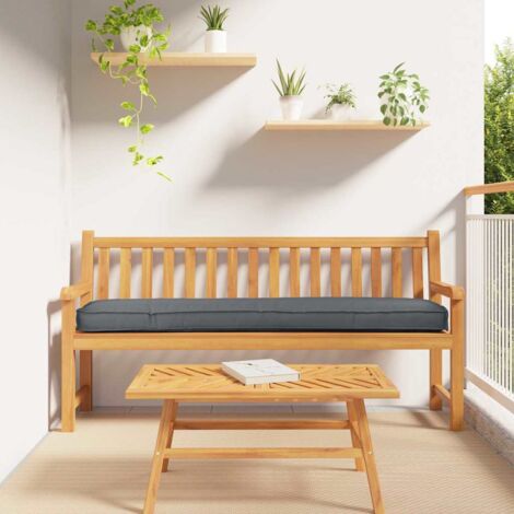 vidaXL Pallet Cushion Anthracite 180 x 40 x 8 cm Oxford fabric