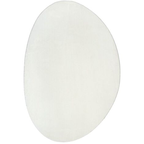 Rug Folding HUARTE Cream 160 x 230 cm Polyester vidaXL