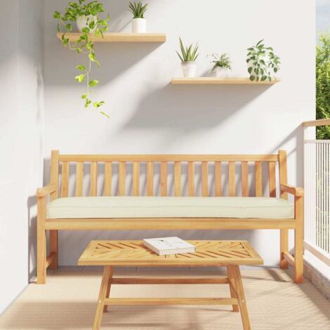 vidaXL Pallet Cushion Cream 180 x 40 x 8 cm Oxford fabric