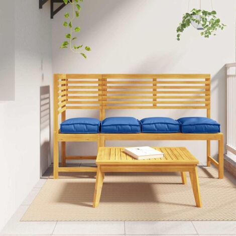 Pallet Cushion for suitable for Seat 4 pcs Royal blue vidaXL