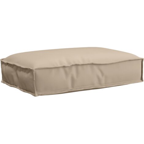 Pallet Cushion for suitable for Seat Taupe 60 x 40 x 8 cm Oxford fabric vidaXL
