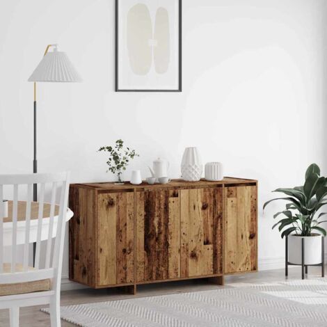 Sideboard Old wood 135 x 41 x 69 cm Engineered wood vidaXL (1/5)