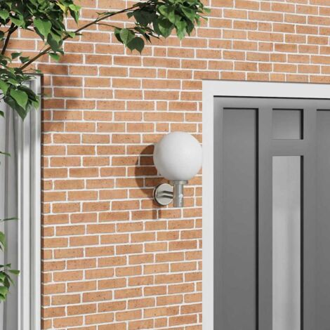 Outdoor Wall Light Silver 28 x 25 x 38 cm Stainless steel vidaXL (1/5)