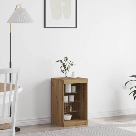 Sideboard Artisan oak 41 x 37 x 67 cm Engineered Wood vidaXL