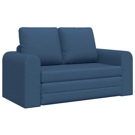 Sofa Bed Blue 148 x 71 x 83 cm Fabric vidaXL
