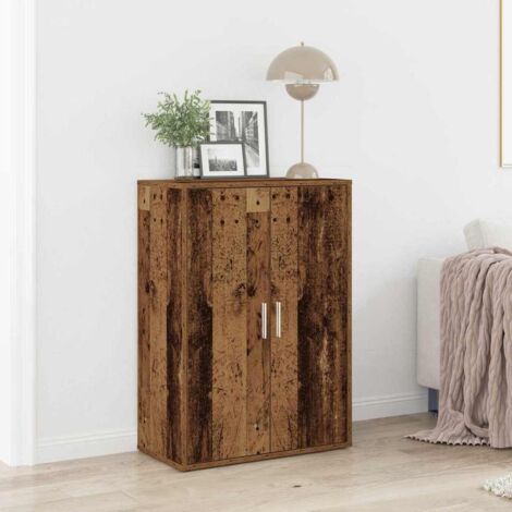Sideboard Old wood 60 x 31 x 84 cm Engineered wood vidaXL