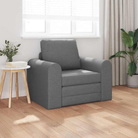 Sofa Bed Dark Grey 98 x 71 x 83 cm Fabric vidaXL