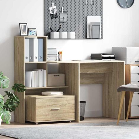 Drawer Cabinet Brown 55 x 45 x 33.5 cm Engineered wood vidaXL (1/5)