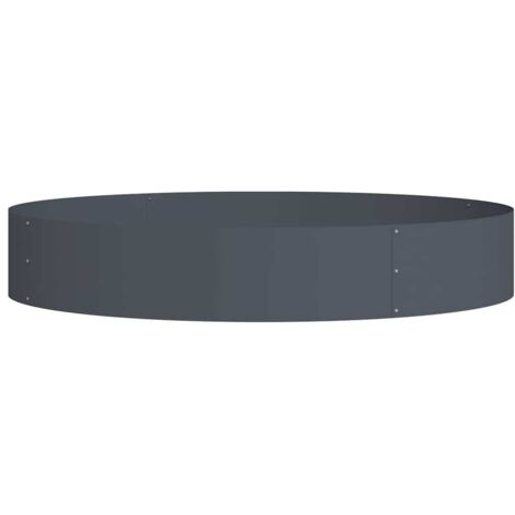 Garden Planter Anthracite 120 x 120 x 20 cm Cold-rolled Steel vidaXL (1/5)