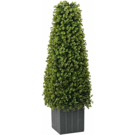 Artificial Eucalyptus Tree Green 27 x 27 x 90 cm Plastic vidaXL (1/5)