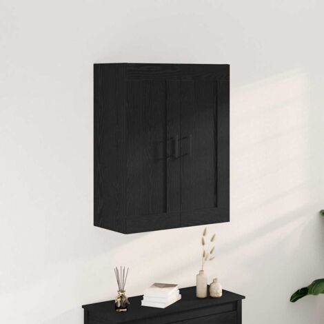 Wall-mounted Cabinet Wall-mounted Black oak 69.5 x 34 x 90 cm vidaXL (1/5)