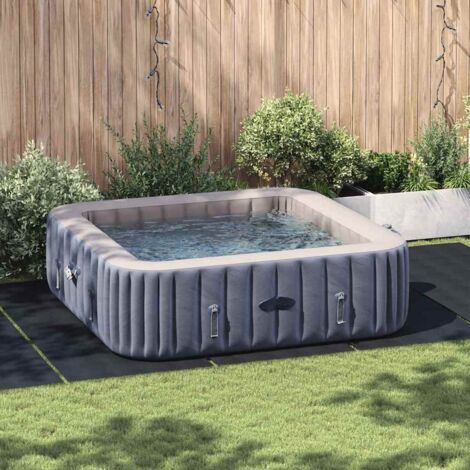 Pool Ground Sheet Other Black 550 x 280 cm Polyester geotextile vidaXL